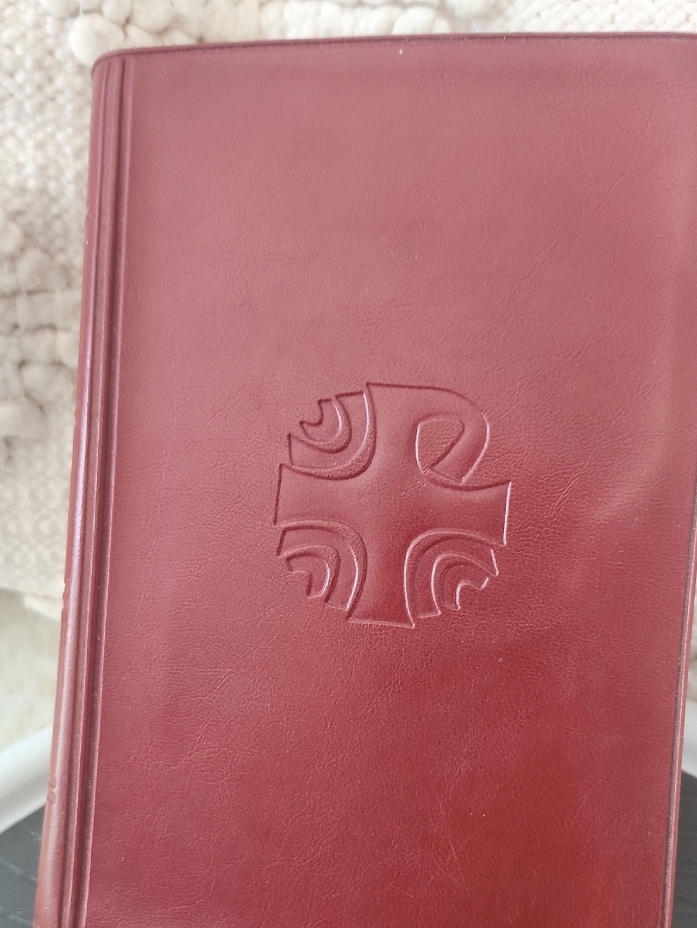 Rare 1976 Liturgy of the Hours: Leather Bound Christian Prayer Book